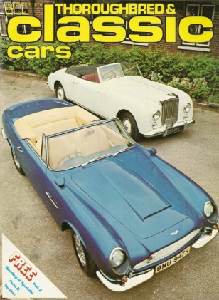 THOROUGHBRED & CLASSIC CARS 1976 NOV - TVR, DB4/5/6, ALPHA ROMEO GTZ, SPRITE 